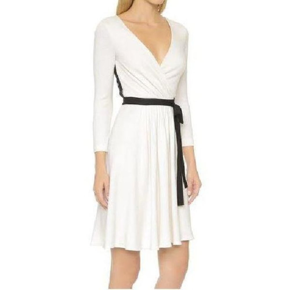 Diane Von Furstenberg Seduction Wool Wrap Dress